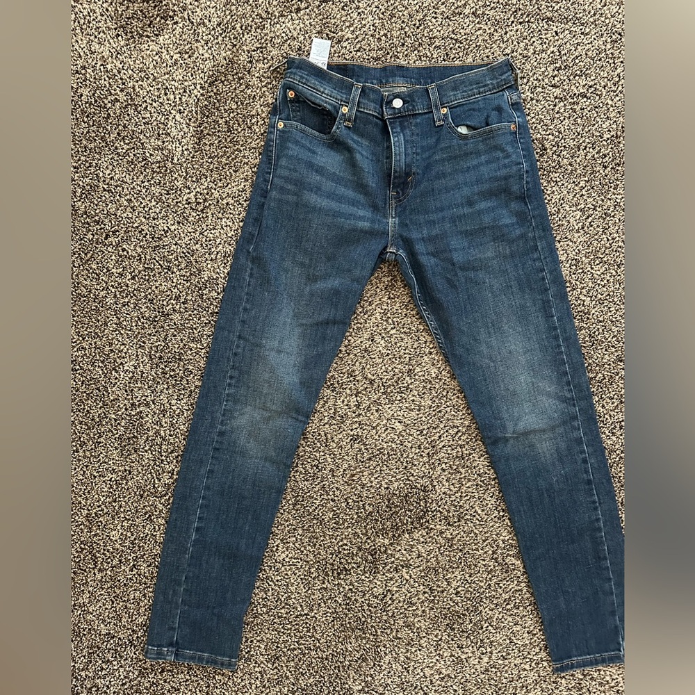 Levi's Men's Dark Blue Skinny Jeans